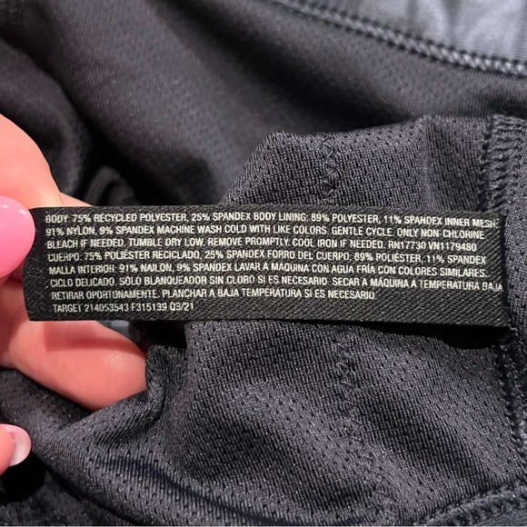 All in Motion Women's Light Support Strappy Racerback Bra | Size Large - Picture 11 of 13